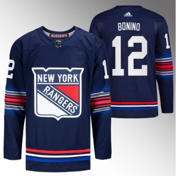 Men's New York Rangers #12 Nick Bonino Navy Stitched Jersey Men's New York Rangers #12 Nick Bonino Navy Stitched Jersey