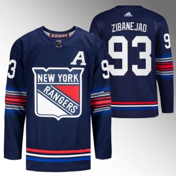 Men's New York Rangers #93 Mika Zibanejad Navy Stitched Jersey Men's New York Rangers #93 Mika Zibanejad Navy Stitched Jersey