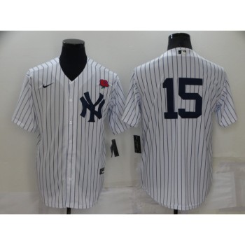 Men's New York Yankees #15 Thurman Munson White Cool Base Stitched Baseball Jersey Men's New York Yankees #15 Thurman Munson White Cool Base Stitched Baseball Jersey