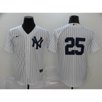 Men's New York Yankees #25 Gleyber Torres White Flex Base Stitched MLB Jersey Men's New York Yankees #25 Gleyber Torres White Flex Base Stitched MLB Jersey