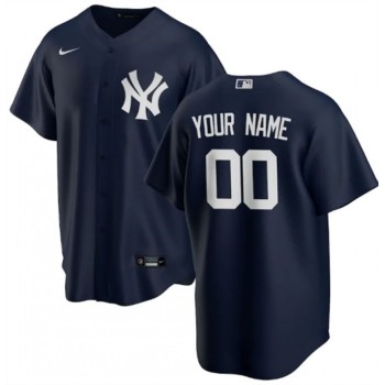 Youth New York Yankees Navy Stitched Baseball Custom Jersey Youth New York Yankees Navy Stitched Baseball Custom Jersey