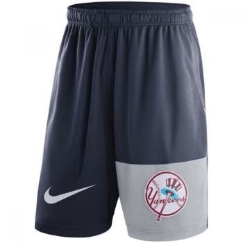 Men's New York Yankees Navy Cooperstown Collection Dry Fly Shorts Men's New York Yankees Navy Cooperstown Collection Dry Fly Shorts