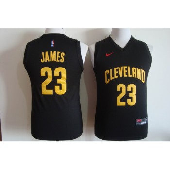 Men's Cleveland Cavaliers #23 LeBron James Black Fashion Stitched NBA Jersey Men's Cleveland Cavaliers #23 LeBron James Black Fashion Stitched NBA Jersey