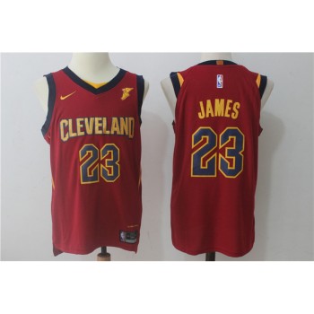 Men's Cleveland Cavaliers #23 LeBron James Wine Red Stitched NBA Jersey Men's Cleveland Cavaliers #23 LeBron James Wine Red Stitched NBA Jersey