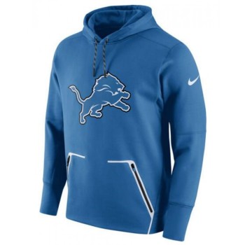Men's Detroit Lions Royal Champ Drive Vapor Speed Pullover Hoodie Men's Detroit Lions Royal Champ Drive Vapor Speed Pullover Hoodie