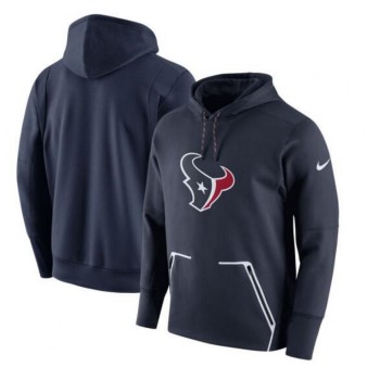 Men's Houston Texans Navy Champ Drive Vapor Speed Pullover Hoodie Men's Houston Texans Navy Champ Drive Vapor Speed Pullover Hoodie