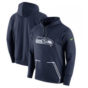 Men's Seattle Seahawks College Navy Champ Drive Vapor Speed Pullover Hoodie