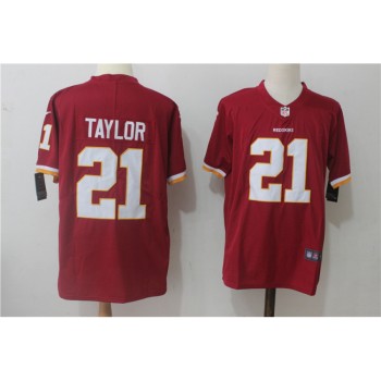 Men's Washington Redskins #21 Sean Taylor Red Stitched NFL Vapor Untouchable Limited Jersey Men's Washington Redskins #21 Sean Taylor Red Stitched NFL Vapor Untouchable Limited Jersey