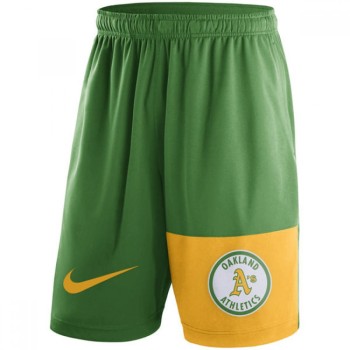 Men's Oakland Athletics Green Cooperstown Collection Dry Fly Shorts
