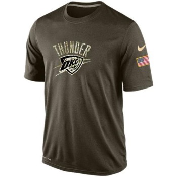 Men's Oklahoma City Thunder Salute To Service Dri-FIT T-Shirt
