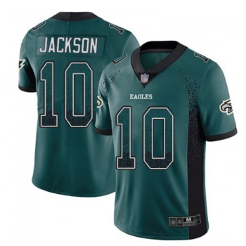 Men's Philadelphia Eagles #10 DeSean Jackson Blue Drift Fashion Color Rush Limited NFL Jersey Men's Philadelphia Eagles #10 DeSean Jackson Blue Drift Fashion Color Rush Limited NFL Jersey
