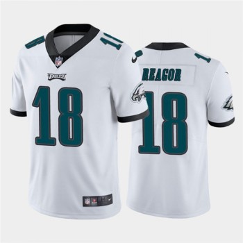 Men's Philadelphia Eagles #18 Jalen Reagor White Vapor Untouchable Limited Stitched Jersey Men's Philadelphia Eagles #18 Jalen Reagor White Vapor Untouchable Limited Stitched Jersey
