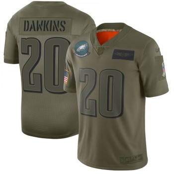 Men's Philadelphia Eagles #20 Brian Dawkins 2019 Camo Salute To Service Limited Stitched NFL Jersey Men's Philadelphia Eagles #20 Brian Dawkins 2019 Camo Salute To Service Limited Stitched NFL Jersey