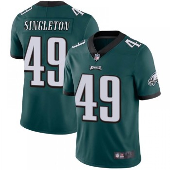 Men's Philadelphia Eagles #49 Alex Singleton Green Vapor Untouchable Limited Stitched Jersey Men's Philadelphia Eagles #49 Alex Singleton Green Vapor Untouchable Limited Stitched Jersey