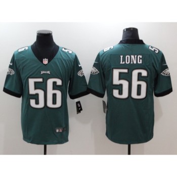 Men's Philadelphia Eagles #56 Chris Long Green Vapor Untouchable Limited Stitched NFL Jersey Men's Philadelphia Eagles #56 Chris Long Green Vapor Untouchable Limited Stitched NFL Jersey