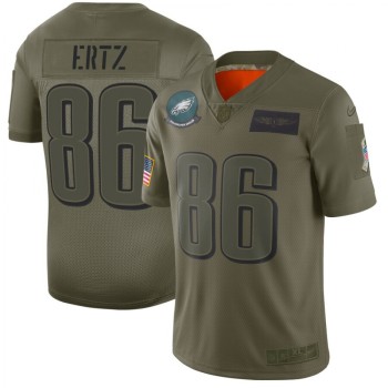 Men's Philadelphia Eagles #86 Zach Ertz 2019 Camo Salute To Service Limited Stitched NFL Jersey Men's Philadelphia Eagles #86 Zach Ertz 2019 Camo Salute To Service Limited Stitched NFL Jersey