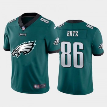 Men's Philadelphia Eagles #86 Zach Ertz Green 2020 Team Big Logo Limited Stitched Jersey Men's Philadelphia Eagles #86 Zach Ertz Green 2020 Team Big Logo Limited Stitched Jersey