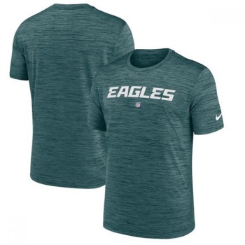 Men's Philadelphia Eagles Green elocity Performance T-Shirt Men's Philadelphia Eagles Green elocity Performance T-Shirt