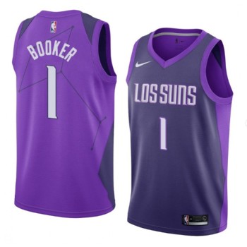 Men's Phoenix Suns #1 Devin Booker Purple Stitched NBA Jersey Men's Phoenix Suns #1 Devin Booker Purple Stitched NBA Jersey