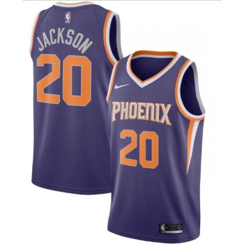 Men's Phoenix Suns #20 Josh Jackson Purple Icon Edition Stitched Jersey Men's Phoenix Suns #20 Josh Jackson Purple Icon Edition Stitched Jersey