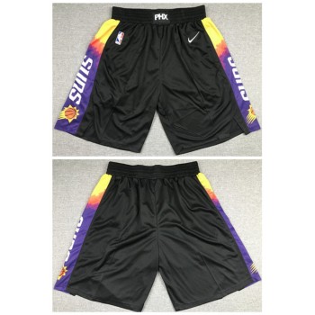 Men's Phoenix Suns Black Shorts (Run Small)