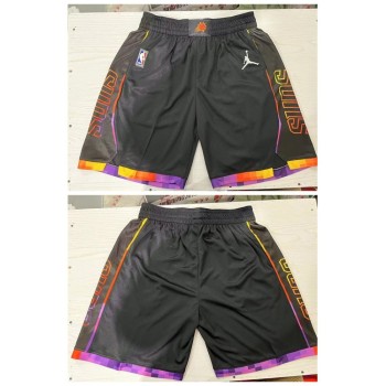 Men's Phoenix Suns Black Shorts (Run Small)