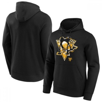 Men's Pittsburgh Penguins Black Marble Hoodie Men's Pittsburgh Penguins Black Marble Hoodie