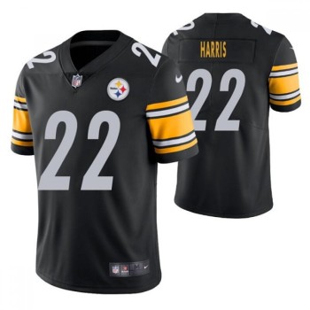 Men's Pittsburgh Steelers #22 Najee Harris 2021 Black Vapor Untouchable Limited Stitched Jersey Men's Pittsburgh Steelers #22 Najee Harris 2021 Black Vapor Untouchable Limited Stitched Jersey