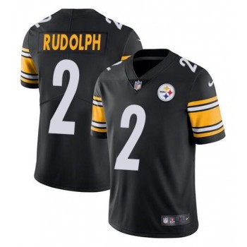 Men's Pittsburgh Steelers #2 Mason Rudolph Black 2019 Vapor Untouchable Limited Stitched NFL Jersey