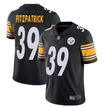 Men's Pittsburgh Steelers #39 Minkah Fitzpatrick Black Vapor Untouchable Limited Stitched NFL Jersey Men's Pittsburgh Steelers #39 Minkah Fitzpatrick Black Vapor Untouchable Limited Stitched NFL Jersey