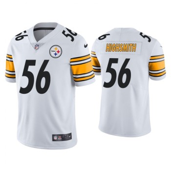 Men's Pittsburgh Steelers #56 Alex Highsmith White Vapor Untouchable Limited Stitched Jersey Men's Pittsburgh Steelers #56 Alex Highsmith White Vapor Untouchable Limited Stitched Jersey
