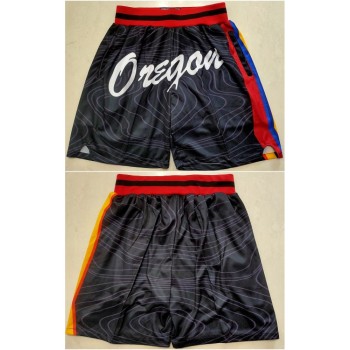 Men's Portland Trail Blazers Black Shorts (Run Small) Men's Portland Trail Blazers Black Shorts (Run Small)