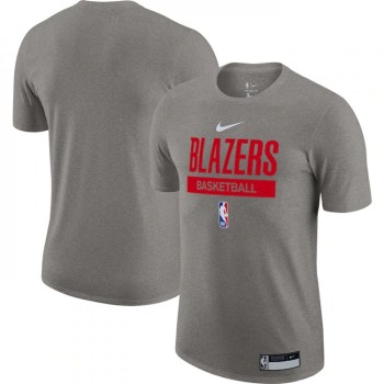 Men's Portland Trail Blazers Grey 2022/23 Legend On-Court Practice Performance T-Shirt Men's Portland Trail Blazers Grey 2022/23 Legend On-Court Practice Performance T-Shirt