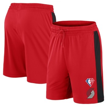 Men's Portland Trail Blazers Red Shorts Men's Portland Trail Blazers Red Shorts