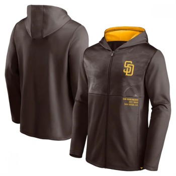 Men's San Diego Padres Brown Jackets Men's San Diego Padres Brown Jackets