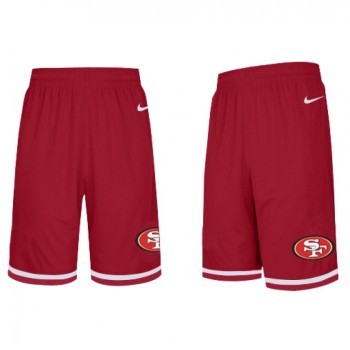 Men's San Francisco 49ers Red Knit Performance Shorts (Runs smaller) Men's San Francisco 49ers Red Knit Performance Shorts (Runs smaller)