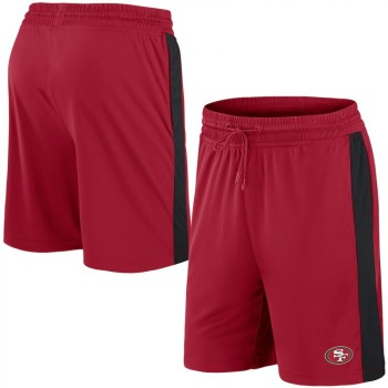 Men's San Francisco 49ers Red Performance Shorts Men's San Francisco 49ers Red Performance Shorts