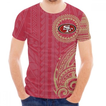 Men's San Francisco 49ers Red T-Shirt Men's San Francisco 49ers Red T-Shirt