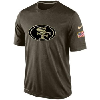 Men's San Francisco 49ers Salute To Service Dri-FIT T-Shirt Men's San Francisco 49ers Salute To Service Dri-FIT T-Shirt