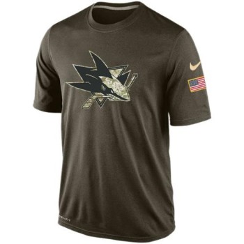 Men's San Jose Sharks Salute To Service Dri-FIT T-Shirt