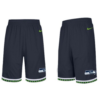Men's Seattle Seahawks 2019 Navy Knit Performance Shorts Men's Seattle Seahawks 2019 Navy Knit Performance Shorts