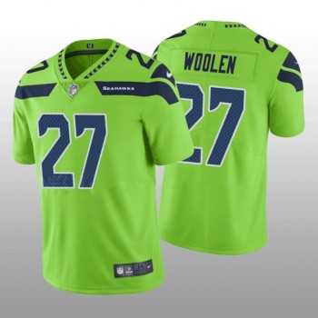 Men's Seattle Seahawks #27 Tariq Woolen Green Vapor Untouchable Stitched Football Jersey Men's Seattle Seahawks #27 Tariq Woolen Green Vapor Untouchable Stitched Football Jersey