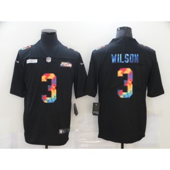Men's Seattle Seahawks #3 Russell Wilson 2020 Black Crucial Catch Limited Stitched Jersey Men's Seattle Seahawks #3 Russell Wilson 2020 Black Crucial Catch Limited Stitched Jersey