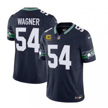 Men's Seattle Seahawks #54 Bobby Wagner 2023 F.U.S.E. With 4-Star C Patch Navy Limited Stitched Football Jersey Men's Seattle Seahawks #54 Bobby Wagner 2023 F.U.S.E. With 4-Star C Patch Navy Limited Stitched Football Jersey