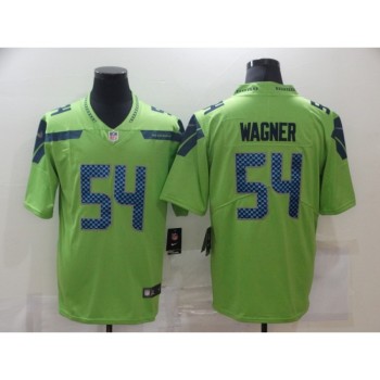 Men's Seattle Seahawks #54 Bobby Wagner Green Vapor Untouchable Limited Stitched NFL Jersey Men's Seattle Seahawks #54 Bobby Wagner Green Vapor Untouchable Limited Stitched NFL Jersey