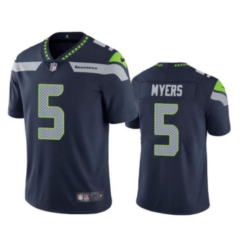 Men's Seattle Seahawks #5 Jason Myers Navy Vapor Untouchable Limited Stitched Jersey Men's Seattle Seahawks #5 Jason Myers Navy Vapor Untouchable Limited Stitched Jersey