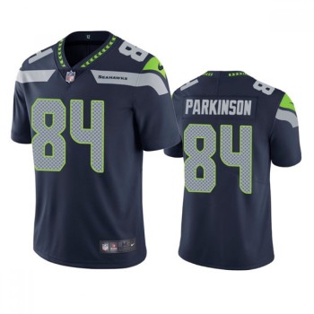 Men's Seattle Seahawks #84 Colby Parkinson Navy Vapor Untouchable Limited Stitched Jersey Men's Seattle Seahawks #84 Colby Parkinson Navy Vapor Untouchable Limited Stitched Jersey
