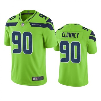 Men's Seattle Seahawks #90 Jadeveon Clowney Green Vapor Untouchable Limited Stitched NFL Jersey Men's Seattle Seahawks #90 Jadeveon Clowney Green Vapor Untouchable Limited Stitched NFL Jersey