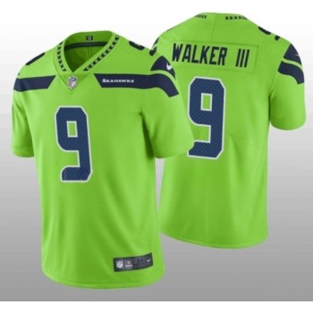 Men's Seattle Seahawks #9 Kenneth Walker III Green Vapor Untouchable Limited Stitched Jersey Men's Seattle Seahawks #9 Kenneth Walker III Green Vapor Untouchable Limited Stitched Jersey