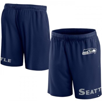 Men's Seattle Seahawks Navy Shorts Men's Seattle Seahawks Navy Shorts